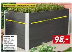 Bauhaus Hochbeet WPC Angebot