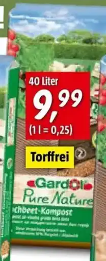 Bauhaus GARDOL Pure Nature Hochbeet-Kompost Angebot