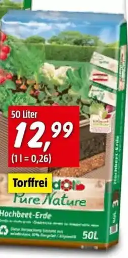 Bauhaus GARDOL Pure Nature Hochbeet-Erde Angebot