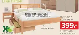XXXLutz LINEA NATURA Bett Angebot