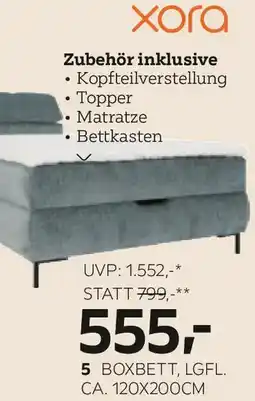 XXXLutz хога Boxbett Angebot