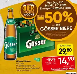 Spar Gösser Märzen Angebot