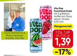 Spar Vita Pop Functional Soda Angebot