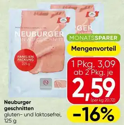 Spar Neuburger geschnitten Angebot