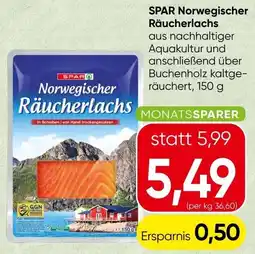 Spar SPAR Norwegischer Räucherlachs Angebot