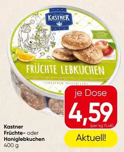 Spar Kastner Früchte- oder Honiglebkuchen Angebot