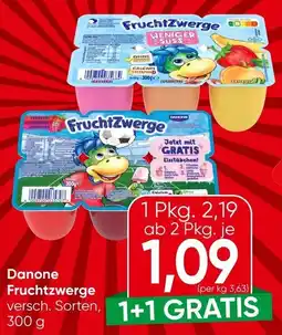 Spar Danone Fruchtzwerge Angebot