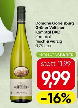Spar Domäne Gobelsburg Grüner Veltliner Angebot