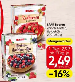 Spar SPAR Beeren Angebot