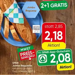 Spar SPAR Jumbo Baguette Angebot