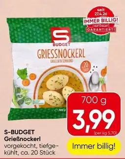 Spar S-Budget Grießnockerl Angebot