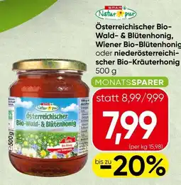 Spar Österreichischer Bio-Wald- & Blütenhonig Angebot