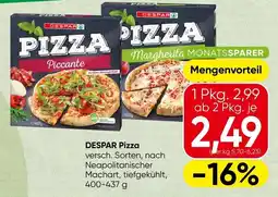 Spar Despar Pizza Angebot