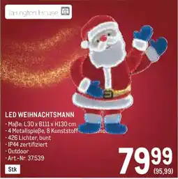 Metro Tarrington House LED Weihnachtsmann Angebot