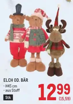 Metro Elch od. Bär Angebot