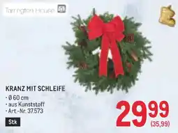 Metro Tarrington House Kranz mit Schleife Angebot