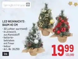 Metro Tarrington House LED Weihnachtsbaum 40 CM Angebot