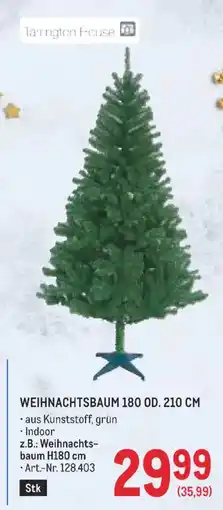 Metro Tarrington House Weihnachtsbaum Angebot