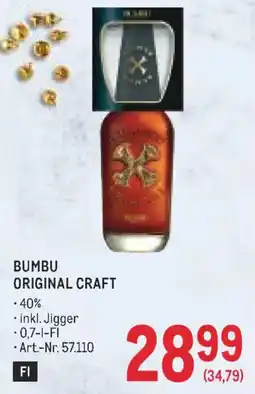 Metro Bumbu Original Craft Angebot