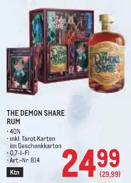 Metro The Demon Share Rum Angebot