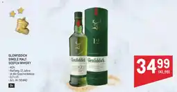 Metro Glenfiddich Single Malt Scotch Whisky Angebot