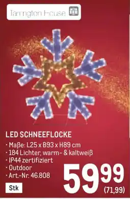 Metro Tarrington House LED SCHNEEFLOCKE Angebot