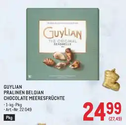 Metro Guylian Pralinen Belgian Chocolate Meeresfrüchte Angebot