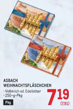 Metro Asbach Weihnachtsfläschchen Angebot