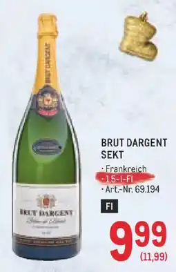Metro Brut Dargent Sekt Angebot