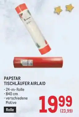 Metro Papstar Tischläufer Airlaid Angebot