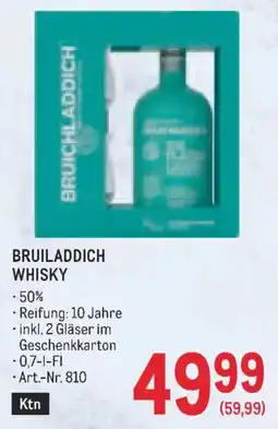 Metro Bruiladdich Whisky Angebot
