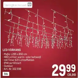 Metro Tarrington House LED Vorhang Angebot