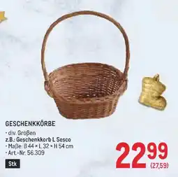 Metro Geschenkkorb L Sesco Angebot