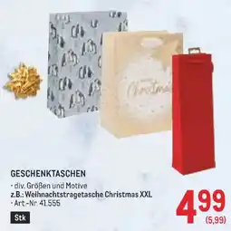 Metro Geschenktaschen Angebot