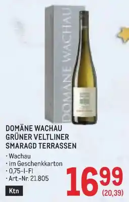 Metro Domäne Wachau Grüner Veltliner Smaragd Terrassen Angebot