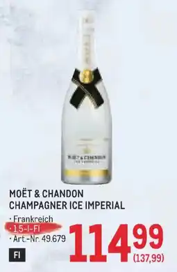 Metro Moët & Chandon Champagner Ice Imperial Angebot