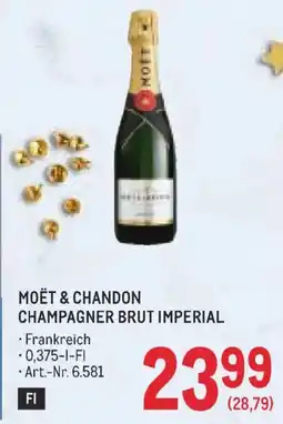 Metro Moët & Chandon Champagner Brut Imperial Angebot