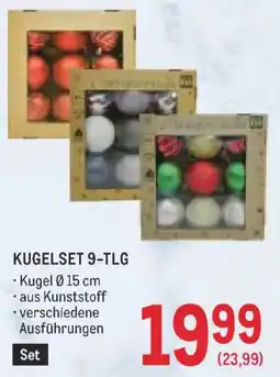 Metro Kugelset 9-TLG Angebot