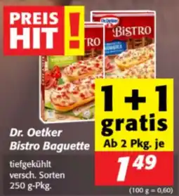 Nah&Frisch Dr. Oetker Bistro Baguette Angebot