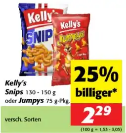 Nah&Frisch Kelly's Snips oder Jumpys Angebot