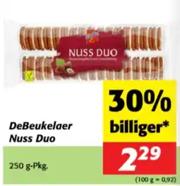 Nah&Frisch DeBeukelaer Nuss Duo Angebot