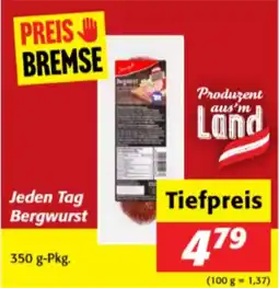 Nah&Frisch Bergwurst Angebot