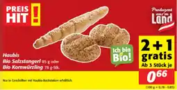 Nah&Frisch Haubis Bio Salzstangerl oder Bio Kornwürzling Angebot