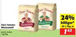 Nah&Frisch Fini's Feinstes Weizenmehl Angebot
