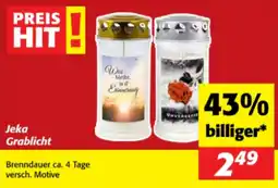 Nah&Frisch Jeka Grablicht Angebot