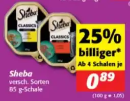 Nah&Frisch Sheba versch. Sorten Angebot