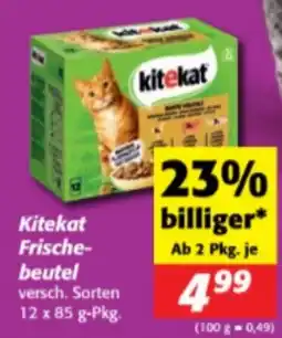 Nah&Frisch Kitekat Frischebeutel Angebot