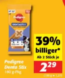 Nah&Frisch Pedigree Denta Stix Angebot
