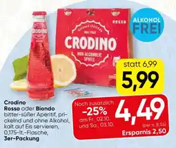 SPAR Gourmet Crodino Rosso oder Biondo Angebot