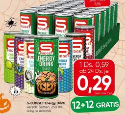 Spar S-Budget Energy Drink Angebot
